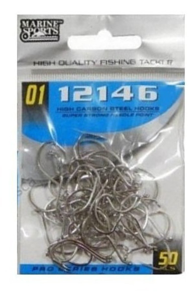 Anzuelos 12146 Nickel Nro 1 Marine Sports Pack (50 Unidades) 0 Anzuelos 12146 Nickel Nro 1 Marine Sports Pack (50 Unidades) 0