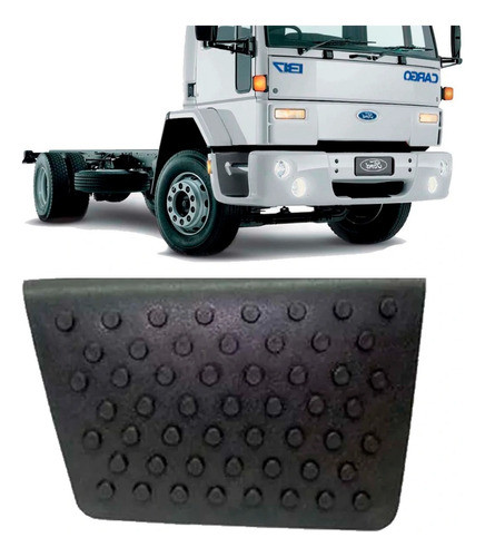 Tapete Estribo Ford Cargo 2000 A 2011 Direito Plastico 0