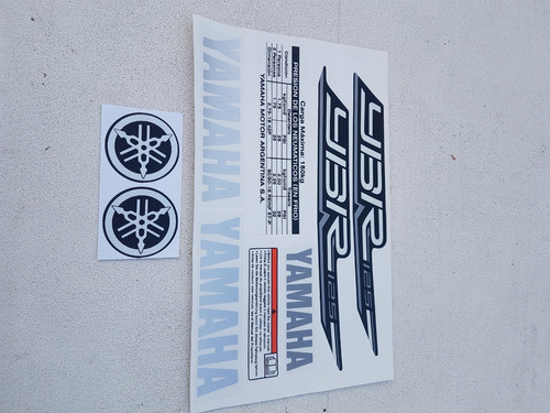 Kit Completo De Calcos Yamaha Ybr 125 2016 Hago Envios 0