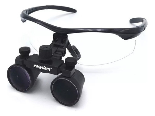 Lupa Vincha Lentes Antifog 2.5x Armazon Resina Ajustable 0