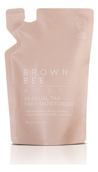 Autobronceante Progresivo 300 Ml Refill Repuesto Brown Bee 0