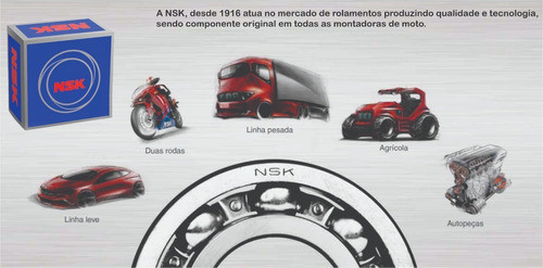 Kit Rolamento Roda Traseira Bmw F 800 Gs Original 1