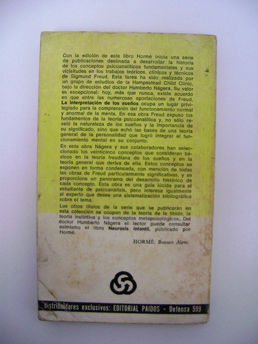 Desarrollo De La Teoria De Los Sueños En Freud Nagera Boedo 1