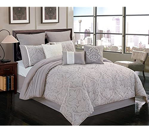 Riverbrook Home Sterling Collection Juego De Edredón, King, 0