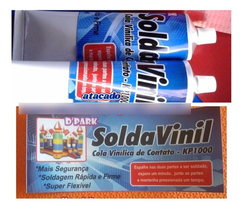 Reparo Para Consertar Brinquedos Infláveis Cola+lona+brinde 1