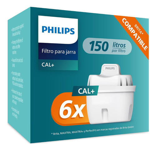 Pack X 6 Repuestos Filtro Philips Micro X-clean Awp230p6 0