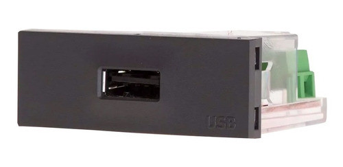 Modulo Cargador Usb Cambre 7957 Color Gris 1