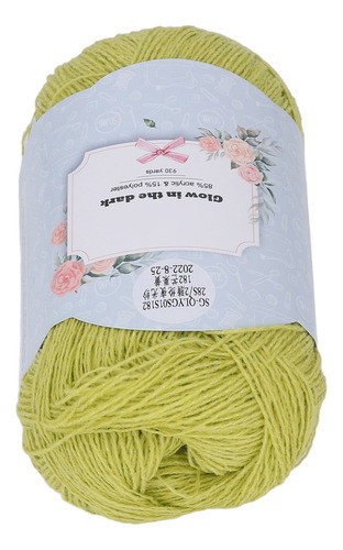 Acrílico Absorvente De Suor Macio E Respirável Glow Yarn 1