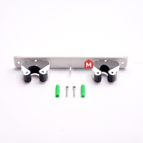 Set X 10 Organizador Soporte Cuelga Porta Escobas Escobero 1