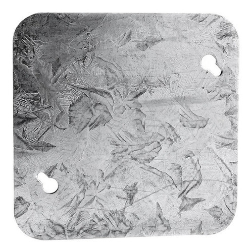 Tapa Ciega Cuadrada 101mm X 101mm Metalica Liviana X 20unid 0