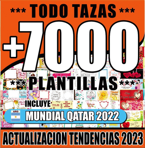 Pack Plantillas Para Sublimar Tazas Full Temáticas 0