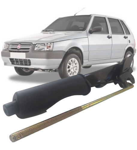 Alavanca Freio Mão Fiat Uno 2006 2007 2008 2009 2010 Haste 0