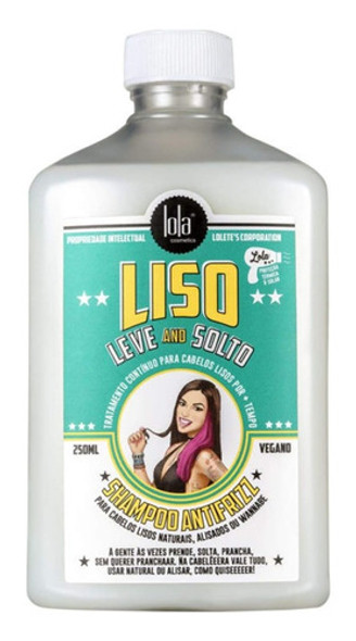 Lola Liso Solto Shampoo Y Crema Tratamiento Antifrizz 1 Lola Liso Solto Shampoo Y Crema Tratamiento Antifrizz 1