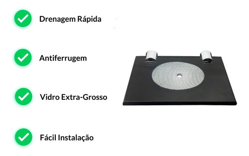 Saboneteira Banheiro Box Parede Vidro Fumê Porta Sabonete 1