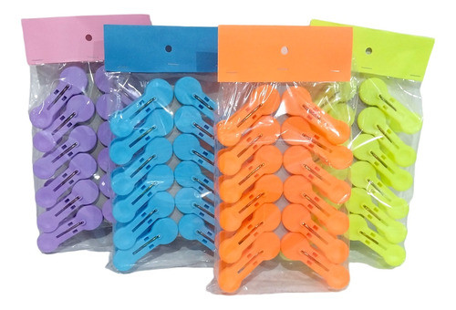 30 Paquete Broche Ropa ×12 Unidades Por Mayor 0