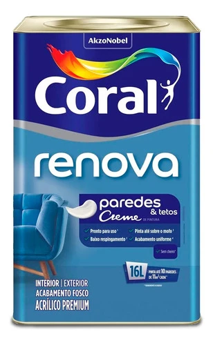 Tinta Coral Premium Fosca Renova - Lilás Primavera 16l 1