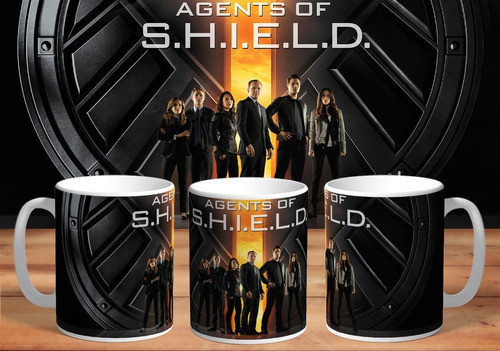 Taza Agent Of Shield De Plástico #2 0