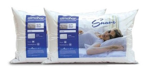 Combo 2 Almohadas King (90x45) Suave Percal 0