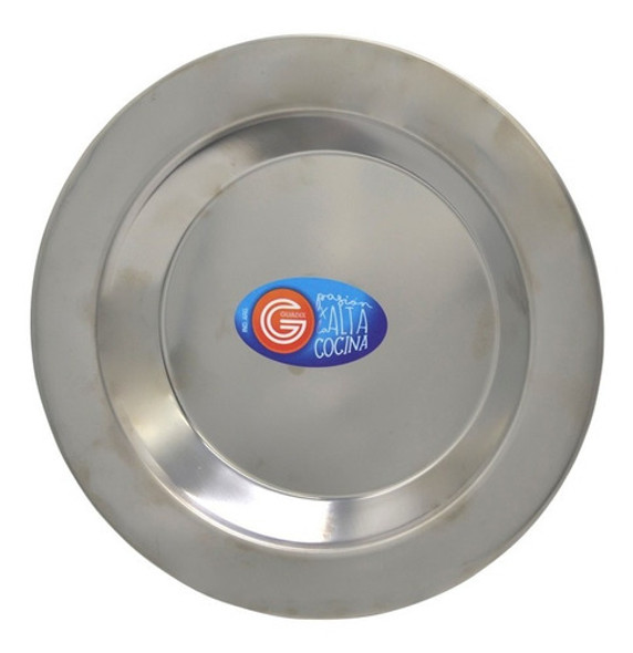 Plato Hondo Guadix 22 Cm  Acero Inox 0