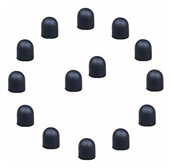 Bargains Depot 15pcs 0.24  (dia) Suave Reemplazo Caucho Cons 1