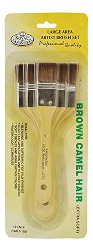 Royal Y Langnickel Cepillo De Artista De Área Grande Conjunt 0