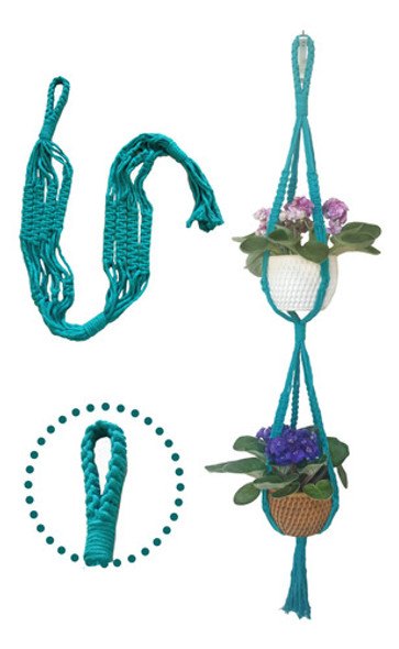 Macramê Para Flores 1 Metro Varias Cores 0 Macramê Para Flores 1 Metro Varias Cores 0