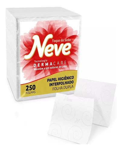 Papel Higiênico Neve Interfolhado Cai Cai F.dupla C/12.000 1