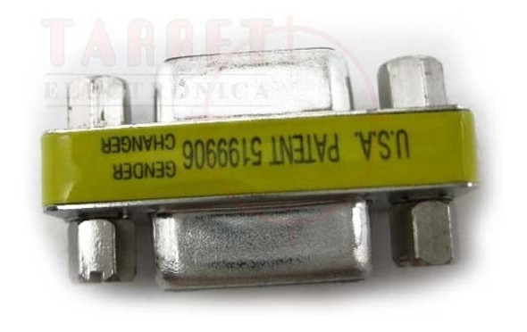 Adaptador Union Vga Hembra A Vga Hembra 15 Pines 1