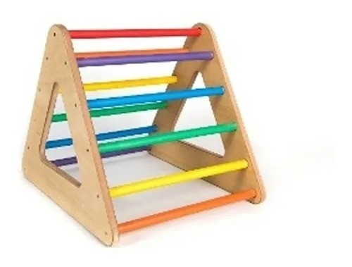 Rampa+triángulo+cubo Pickler Madera Jgo Libre Psicomotricida 1
