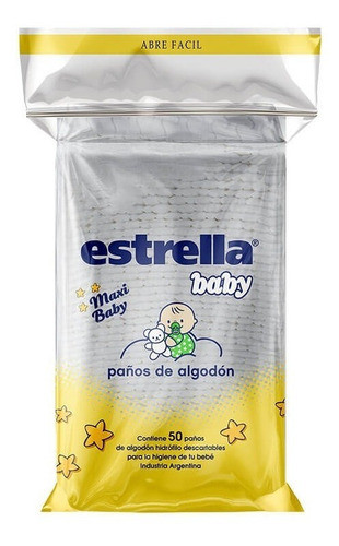 Estrella Baby Maxi Paños X 200 Unidades 1