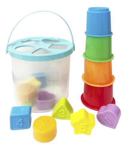 Juego Didáctico Clasificador Para Bebés 15 Piezas Juguete 0