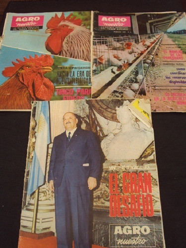 Lote Revista Agro (7 Ejs) Decada Del '70 1