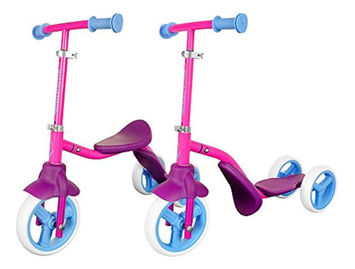 Swagtron K2 Patinete Transformador De Tres Ruedas Y Triciclo 0
