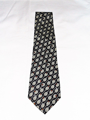 Corbata Seda Italiana Gateway Raquetas De Tenis 0