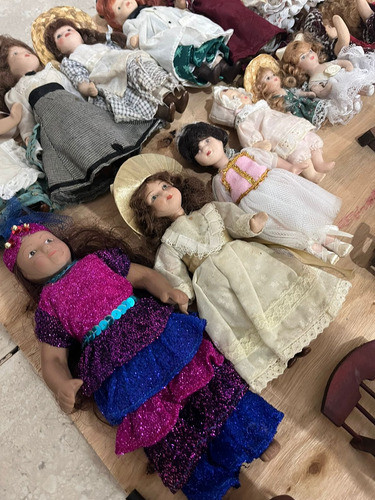 Muñecas De Porcelana Antiguas Colección 1