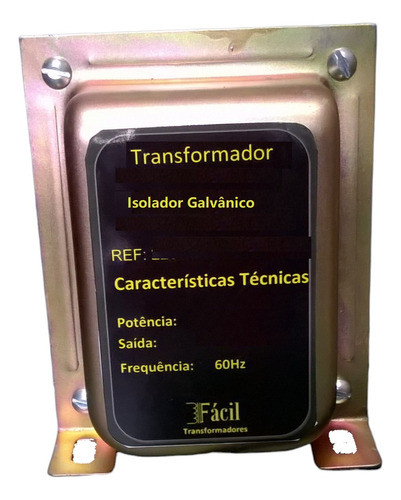 Trafo Isolador Galvânico 127v / 115v 1000w 0