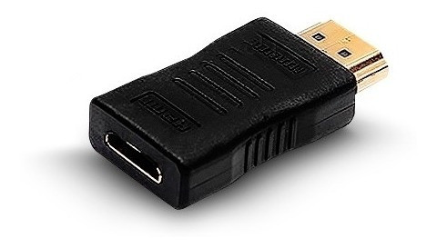 2x Adaptador Ficha Alargue Conector Hdmi Macho A Hdmi Hembra 1