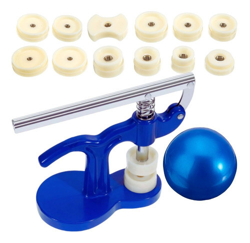 Kit Relojoeiro Para Conserto Relógio Prensa Bola Saca Fundo. 0