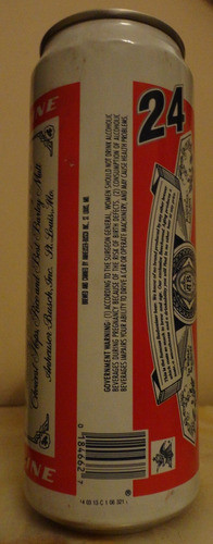 Lata Budweiser 24 Oz  Eeuu Vacía 1