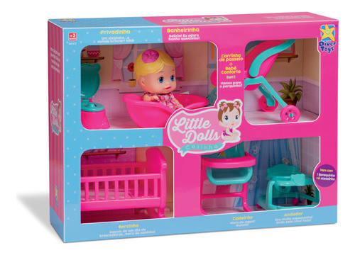 Set Muñeca Casa Con Accesorios 0