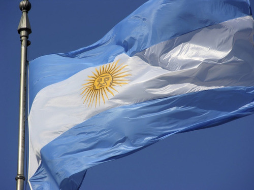 Bandera De Argentina Grande 0