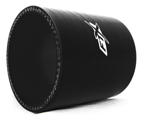 Manguera Silicona Recta 2.25´ Negro Ftx Fueltech 0