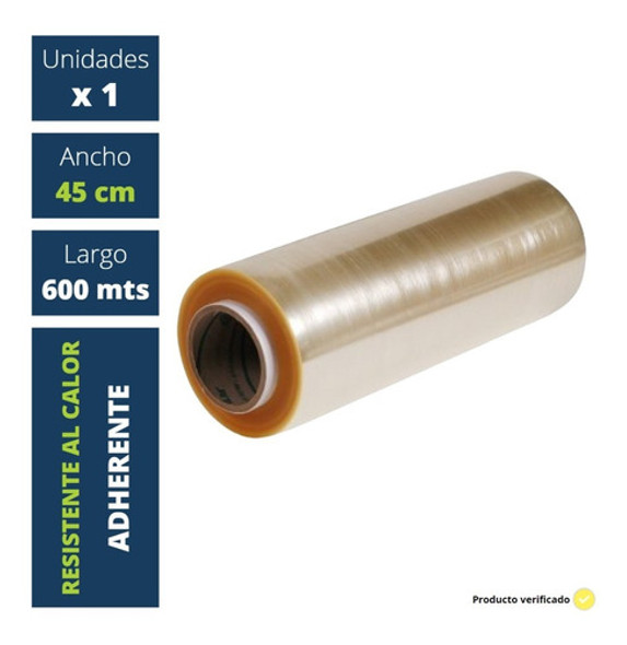 Rollo Film Gastronomico 45x600 Cocina Pvc Alimentos Adheren 0 Rollo Film Gastronomico 45x600 Cocina Pvc Alimentos Adheren 0