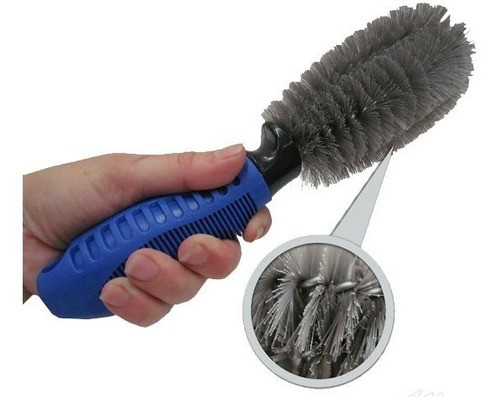 Cepillo Limpia Neumaticos Llantas Azul Laffitte 0