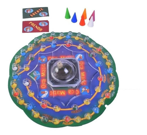 Juego De Mesa Oca Matic Con Prendas Habano 1
