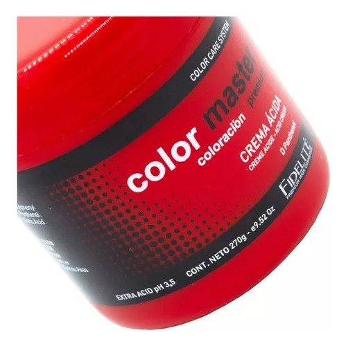 Crema Extra Ácida Ph3,5 D-pantenol Fidelité - 270g - Roja 1