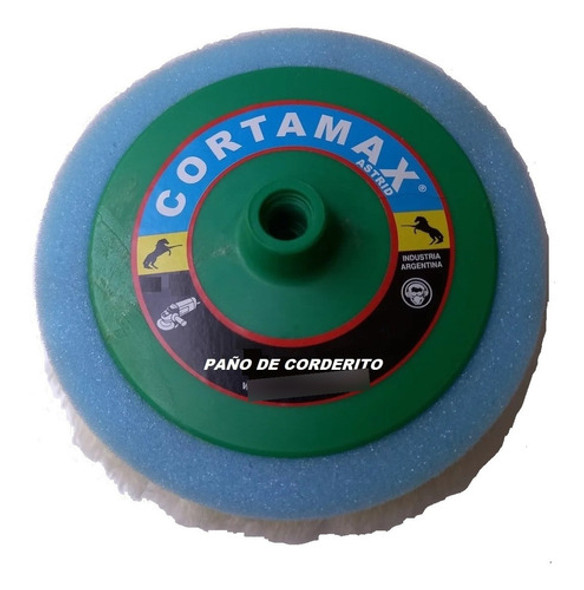 Paño Corderito Pulir Lustrar P/ Lustra Lijadora 180mm 0