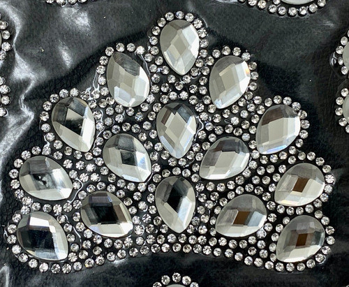 Aplique De Strass Hot Fix ,pavo Real, Alta Costura, 18 Unids 1