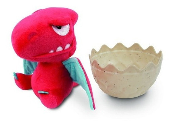 Dinosaurio Rojo De Peluche C/huevo Crackin Eggs C/sonido 0