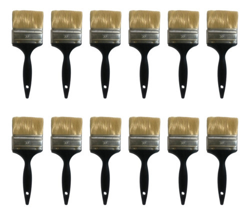 Pincel Pintar Pared N°30 Virola 1 Cerda China Oferta X 12u 0